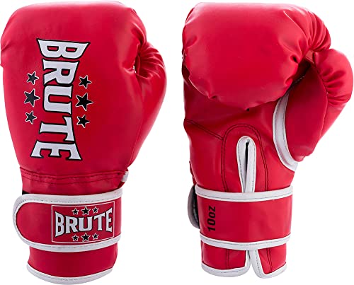 Brute Starter Boxhandschuh - Einsteigermodell - Für Kampfsport, Sparring - Boxen, Kickboxhandschuhe - 10 OZ von Brute