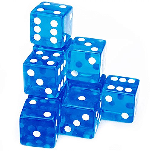 Brybelly 10 Count 19mm Dice (Blue) von Brybelly