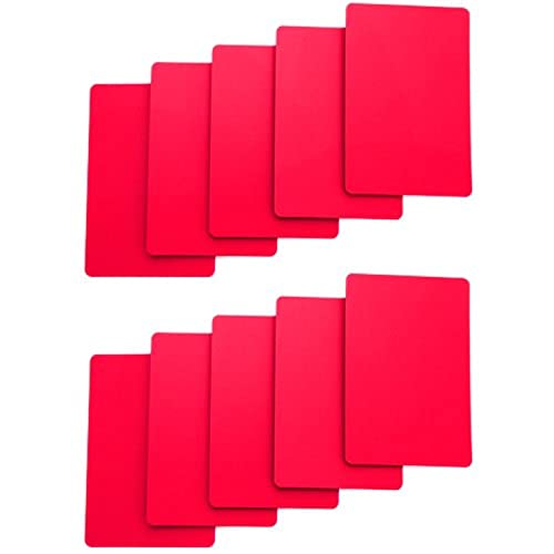 Brybelly Lot of 10 Bridge Size Cut Cards (Red) von Brybelly