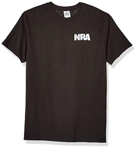 Buck Wear Herren T-Shirt, NRA Grit Baumwolle T-Shirt Schwarz, X-Large von Buck Wear