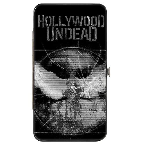 Buckle-Down Damen Scharnier Geldbörse - Hollywood Undead, 17,8 x 10,2 cm, Hollywood Undead, 7" x 4", Buckle-Down Scharnier-Geldbörse – Hollywood Undead von Buckle-Down