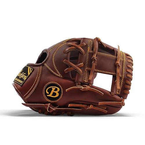 BUCKLER 'Core' Series – KIP Leder-Baseballhandschuhe – Infield – 29,2 cm – RHT von Buckler