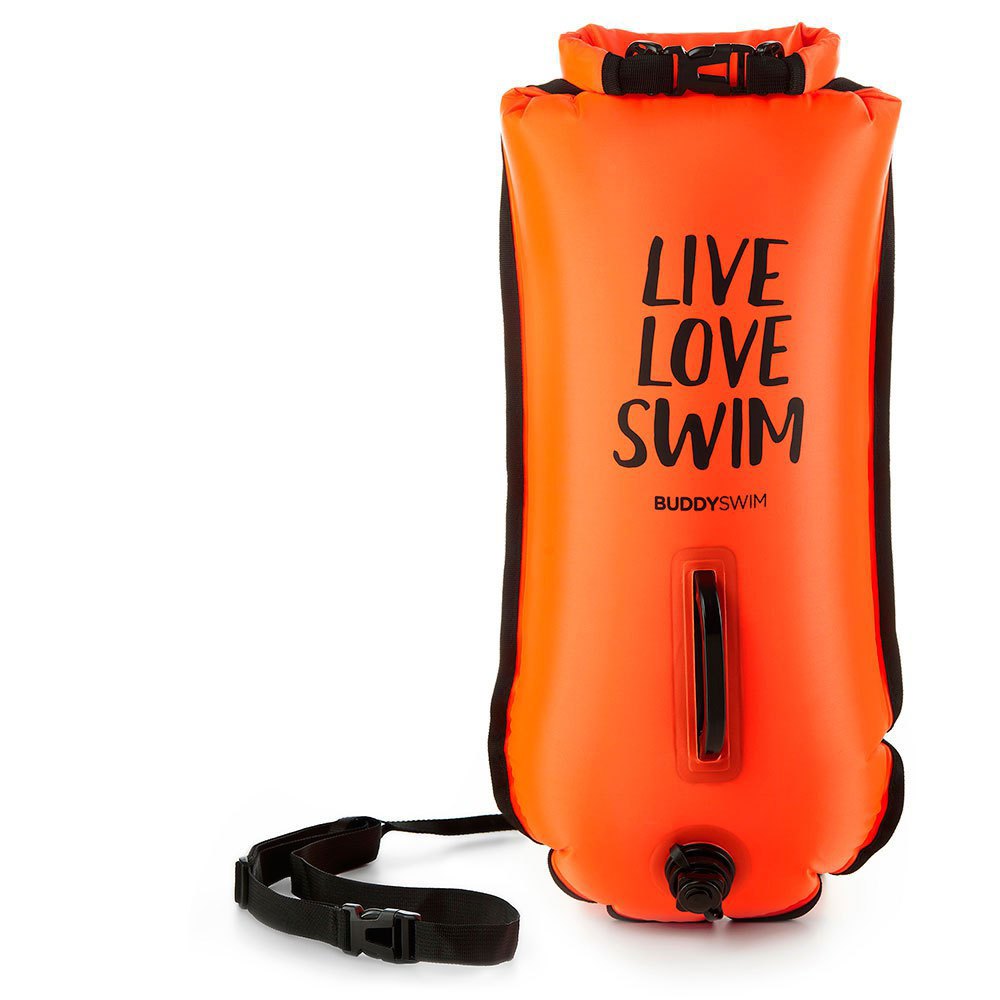 Buddyswim Live Love Swim Buoy 28l Orange 28 Liters von Buddyswim