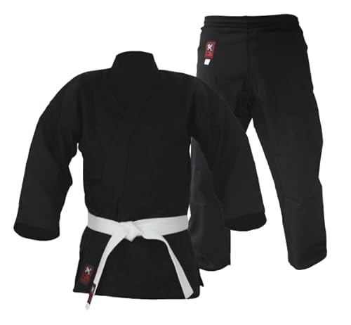 Budoanzug SV Premium Senior Master schwarz Unisex 16 oz (180) von Budodrake