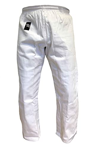 Budodrake Judo Hose Basic weiß (160) von Budodrake