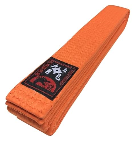 Budodrake Karategürtel (orange, 180) von Budodrake