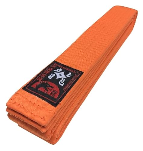 Budodrake Karategürtel (orange, 200) von Budodrake