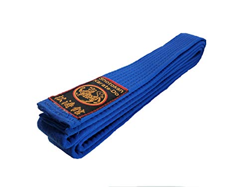 Budodrake Karategürtel blau Shotokan Label Blaugurt (220) von Budodrake