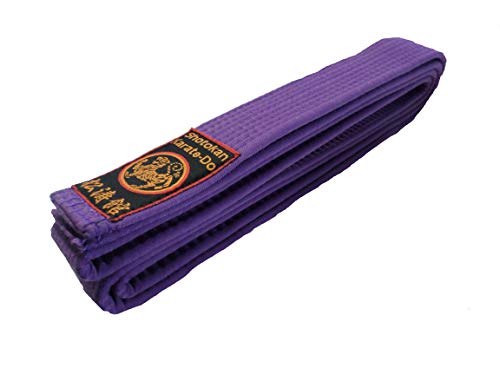 Budodrake Karategürtel violett Shotokan Label Violettgurt (220) von Budodrake