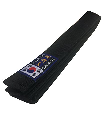 Budodrake Korea Taekwondo Gürtel schwarz (280) von Budodrake