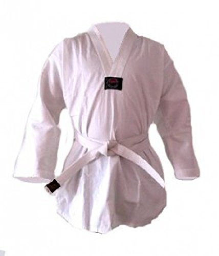 Budodrake Taekwondo Jacke weiß (130) von Budodrake