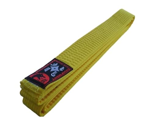 Karategürtel Judogürtel Taekwondogürtel Budogürtel (gelb, 220) von Budodrake