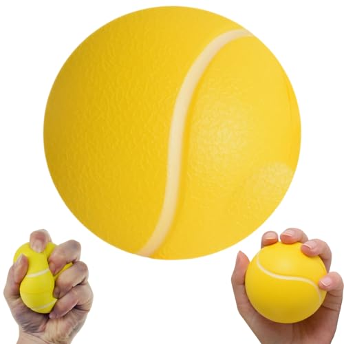 Stressabbau Ball, Grip Ball für Handfestigkeit 2,8 Zoll Gute Widerstandsfähigkeit weiche Pueze -Bälle für Handtherapie Handübungen Stressbälle für Erwachsene Die ältere Handgriff verstärken von Budstfee