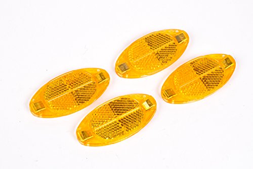 Büchel Fahrrad Katzenauge Strahler für Speichenmontage gelb Reflektor Speichenstrahler von Büchel