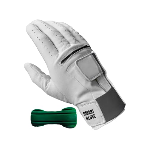 Buerfu Trainings-Golfhandschuhe,Golfhandschuhe für Herren | 2-in-1 Golf-Handgelenk-Retainer-Handschuhe,Golf-Übungsgerät mit komfortablem Griff für Golf-Enthusiasten, Profis und Anfänger von Buerfu