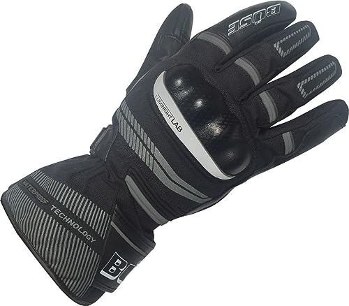 Büse Brandon wasserdichte Motorrad Handschuhe (Black/Gray,11) von Büse