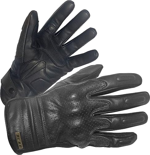 Büse Jackson perforierte Motorrad Handschuhe (Black,9) von Büse