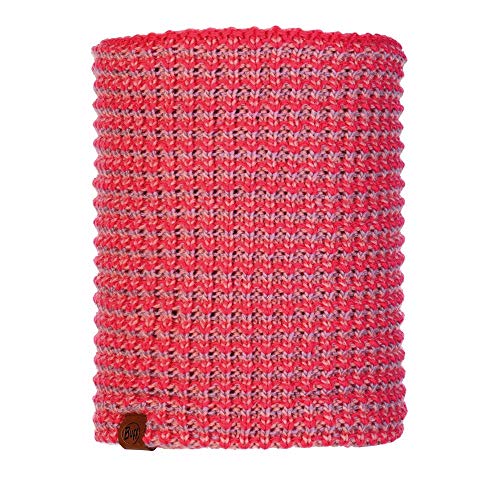 Buff® Knitted & Fleece Neckwarmer Dana Blossom RED von Buff