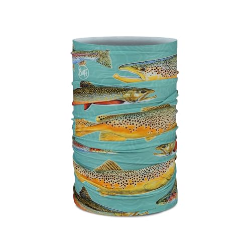 Buff Coolnet Uv® Multifunktionstuch Trout Multi Unisex Erwachsene von Buff