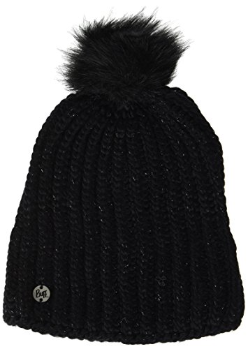 Buff Damen Knitted und Polar Hat Glen Mütze, Black Chic, One Size von Buff