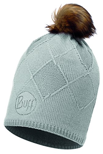 Buff Damen Mütze Knitted und Polar Hat Stella, Glala Glacier Grey Chic, Erwachsene, 113523.936.10.00 von Buff