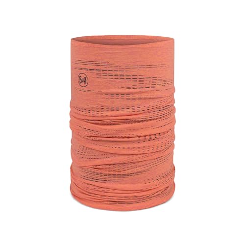 Buff®| DryFlx® Multifunktionstuch Männlich Weiblich Erwachsene, Schnell trocknend, Elastisch, Reflektierend, Nocturne, Hell, Sichtbarkeit, Laufen, Einheitsgröße, Orange von Buff