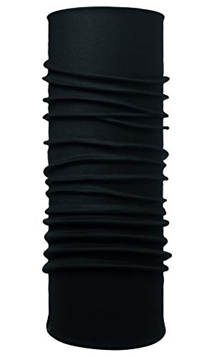 Buff Unisex Windproof Schlauchschal, Solid New Black, Einheitsgröße EU von Buff