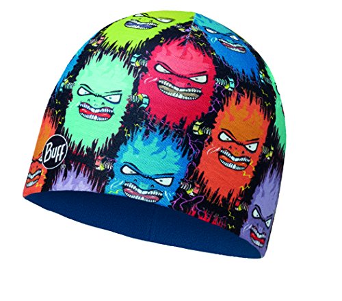 Buff Kinder Child Microfiber und Polar Hat Terrifying Mütze, Dash Multi, One size von Buff