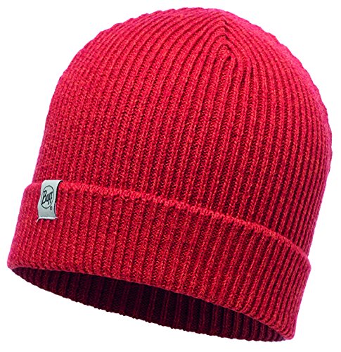 Buff Kinder Knitted und Polar Hat Mütze, Sparky Red, One Size von Buff