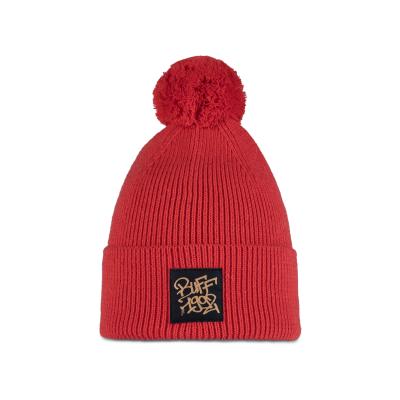 Buff Knitted Beanie Deik Orange Red von Buff