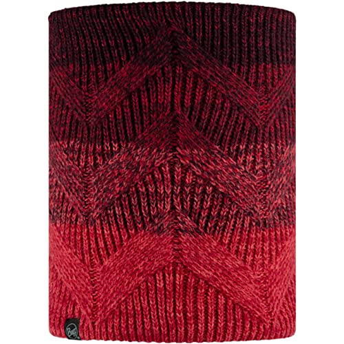 Buff Masha Knitted Fleece Neckwamer 1208564161000, Womens scarf, red, One size EU von Buff