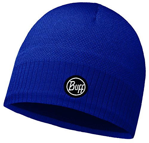 Buff Unisex Knitted und Polar Hat Taos Mütze, Blue Ink, One Size von Buff