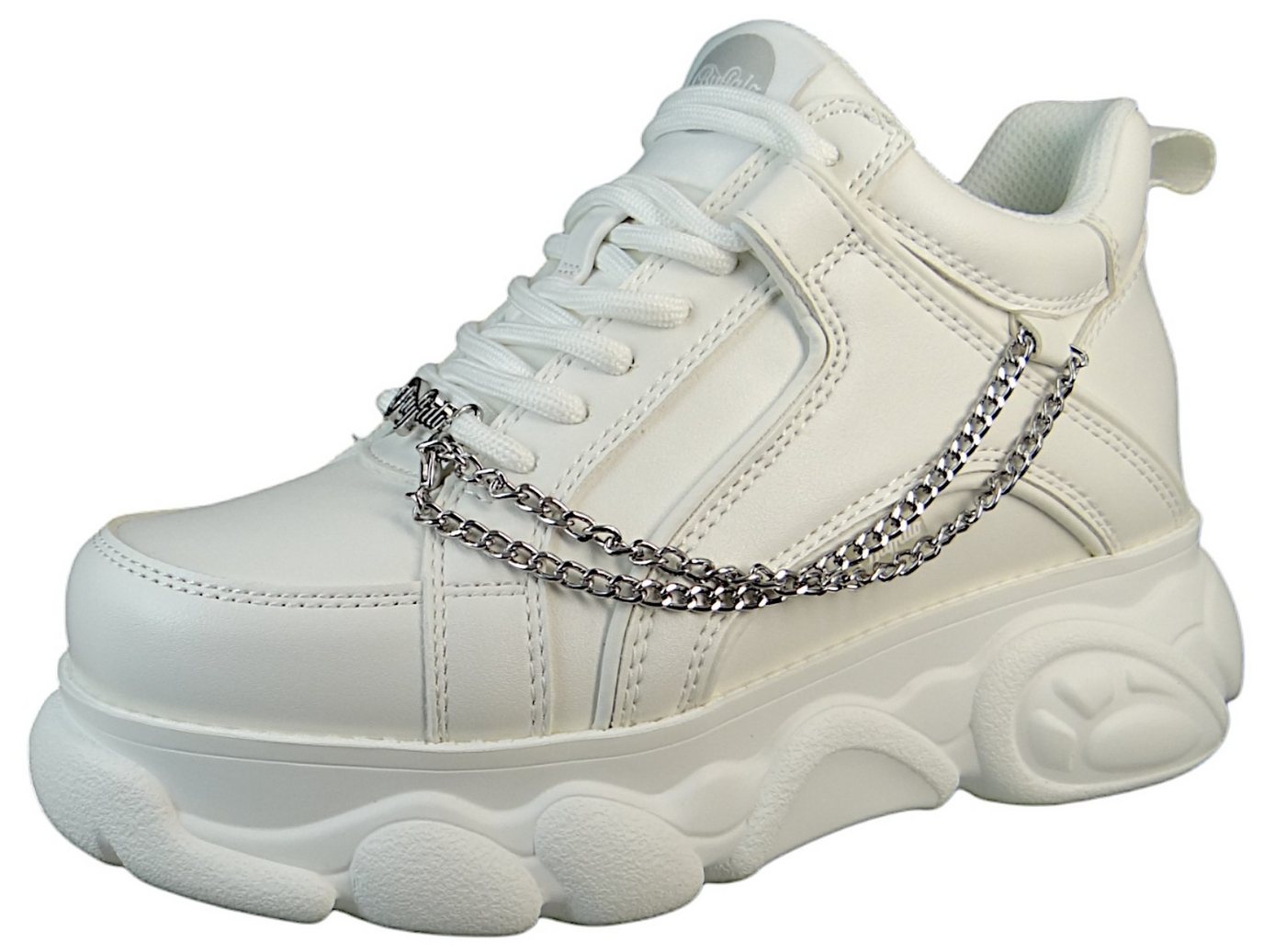 Buffalo 1636081 CLD Corin Chain 3.0 White/Silver Sneaker von Buffalo