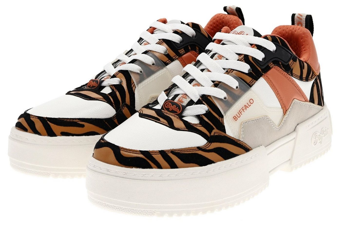 Buffalo RSE V2 Orange Tiger Sneaker Vegane Damen Sneaker von Buffalo