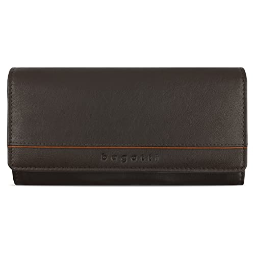 bugatti Banda Punto Ladies Long Wallet Brown von bugatti