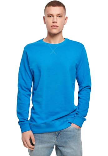 Build Your Brand Light Crew Sweatshirt Cobaltblue XL von Build Your Brand