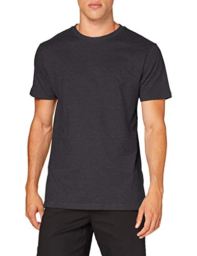 Build Your Brand Herren T-Shirt Round Neck, charcoal, L von Build Your Brand