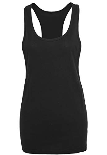 Build Your Brand Women's BY020-Ladies Loose Tank T-Shirt, Black, S von Build Your Brand