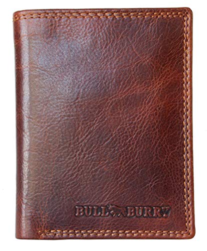 Bull Burry Herren Brown Glazed Smart Designed Echtleder Geldbörse RFID (Datenschutz) von Bull Burry
