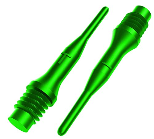 BULL'S Erwachsene Tefo-x Soft Tips Neon-grün 6mm 100's, gr&uumln, 100 von Bull's