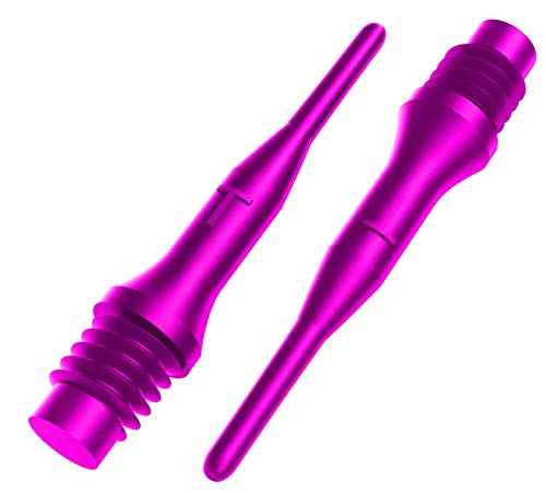 BULL'S Erwachsene Tefo-x Soft Tips Neon-pink 6mm 100's, rosa, 100 von Bull's