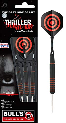 Bull's Thriller Steel Dart 21g, Schwarz von Bull's