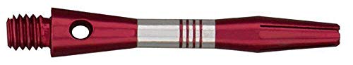 BULL'S Cetra Aluminium Shaft, Short, rot, 1 Satz von Bull's