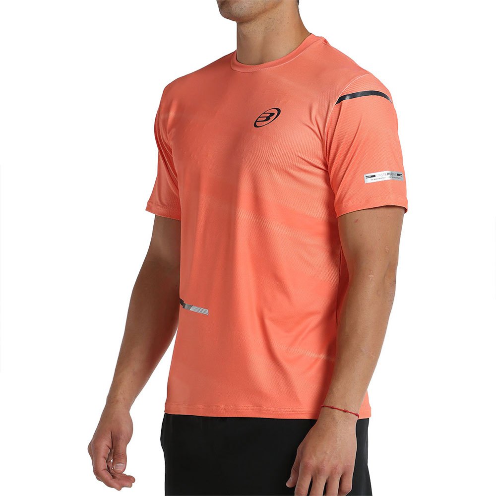 Bullpadel Adula Short Sleeve T-shirt Orange XL Mann von Bullpadel