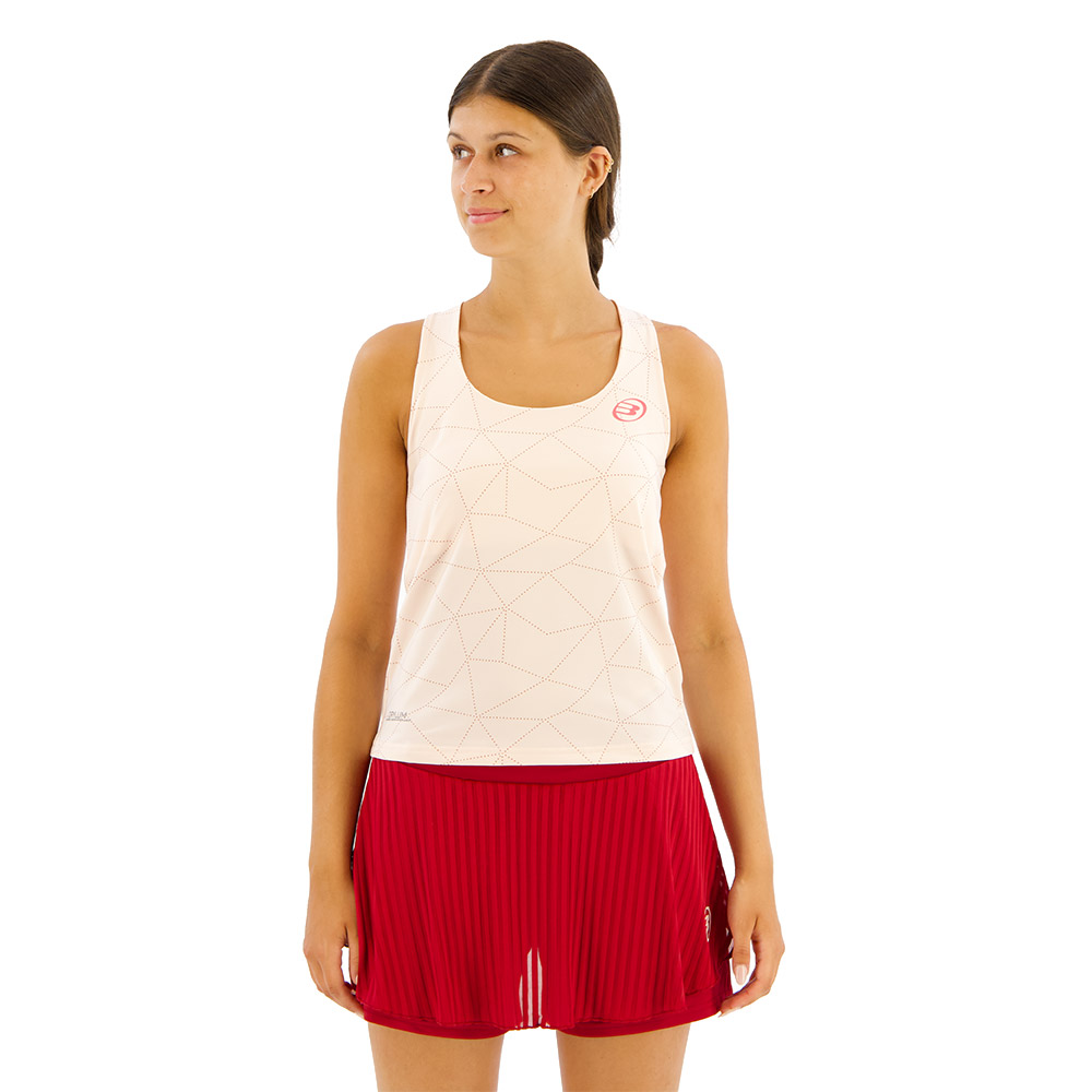 Bullpadel Estas Sleeveless T-shirt Beige M Frau von Bullpadel