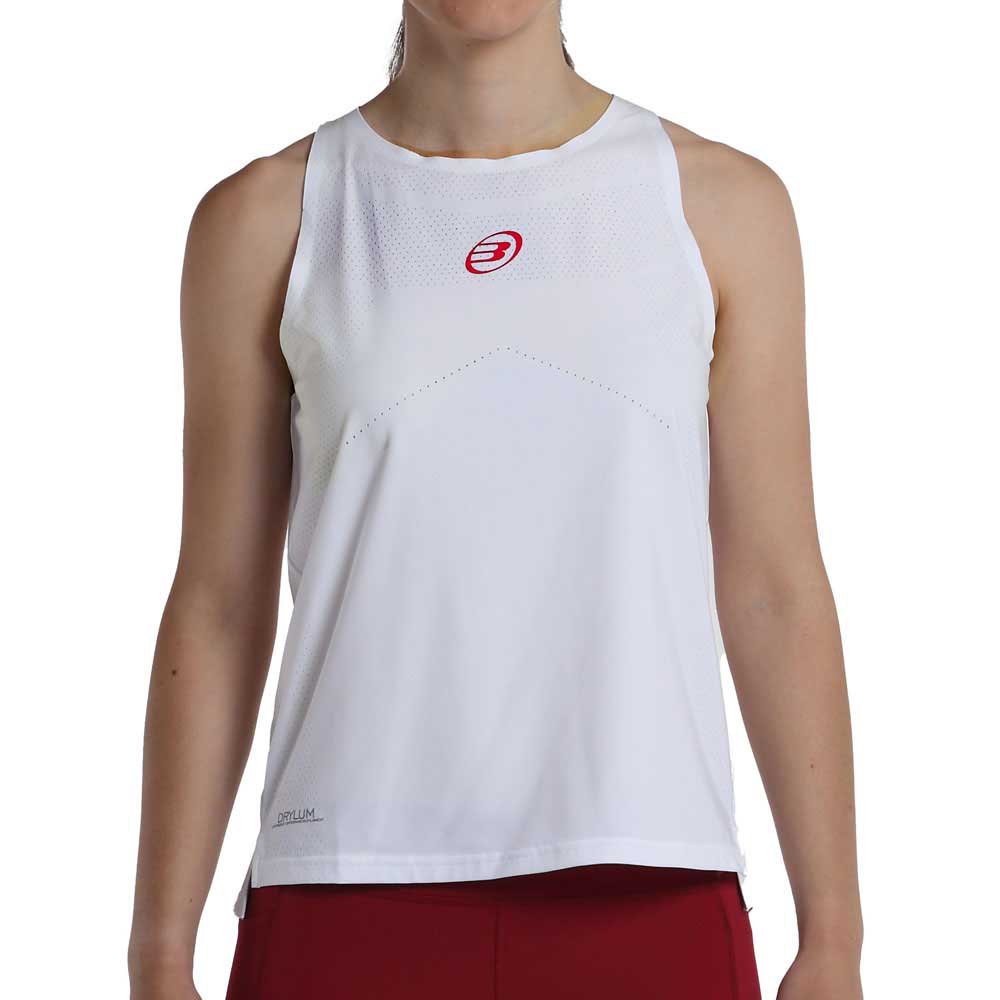 Bullpadel Etico Sleeveless T-shirt Weiß 2XL Frau von Bullpadel