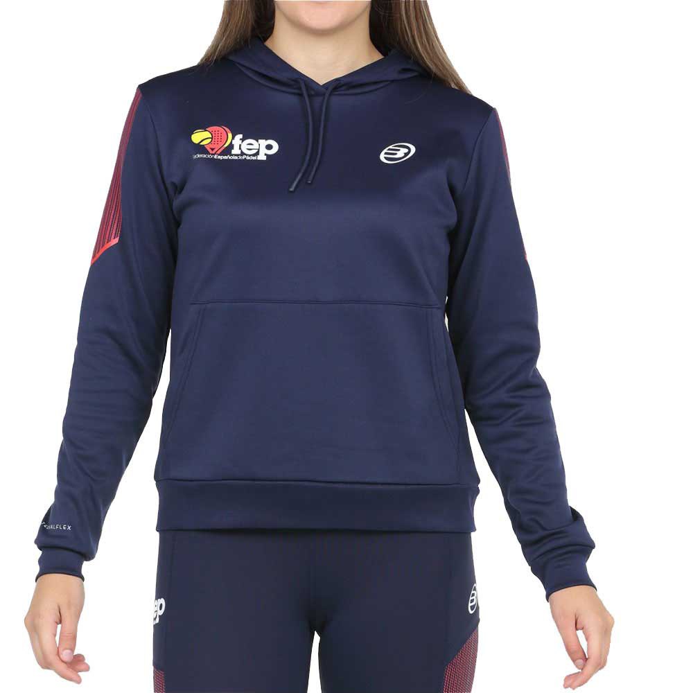 Bullpadel Evoca Hoodie Blau XL Frau von Bullpadel