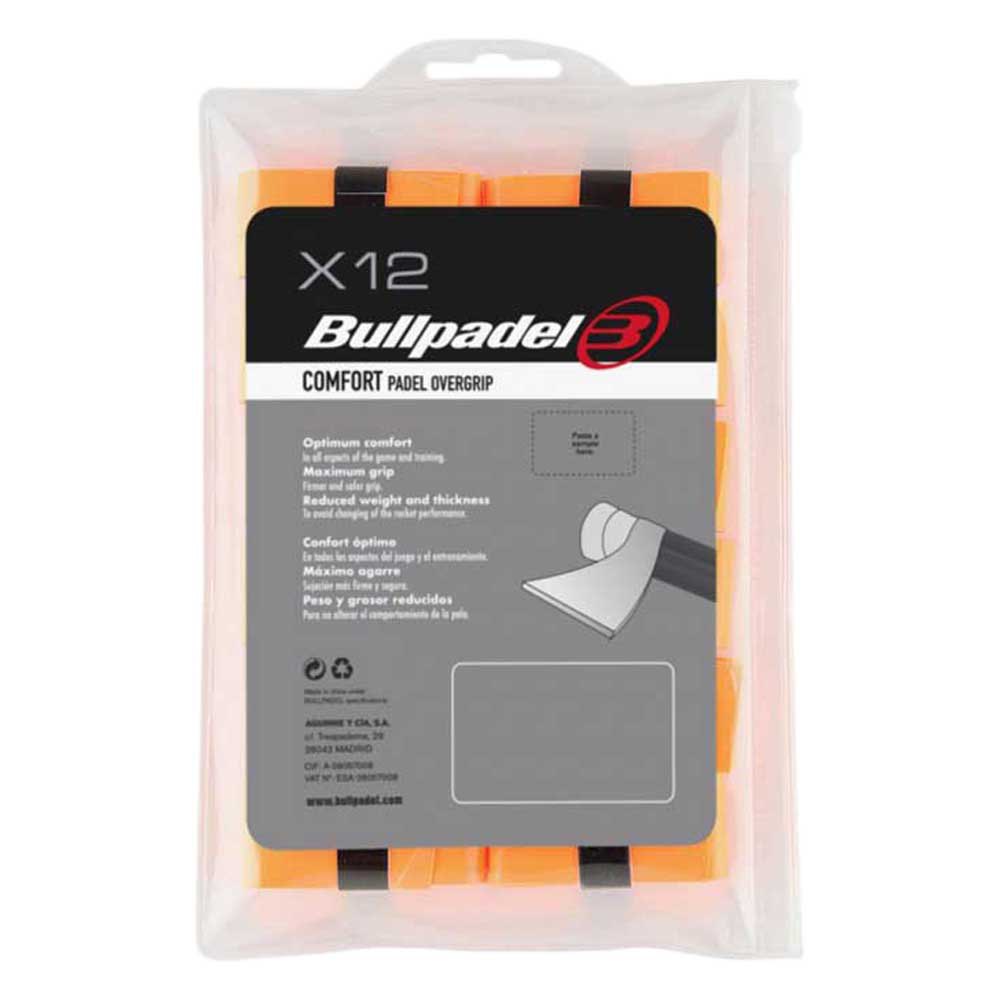 Bullpadel Gb-1600 Overgrip 12 Units Orange von Bullpadel