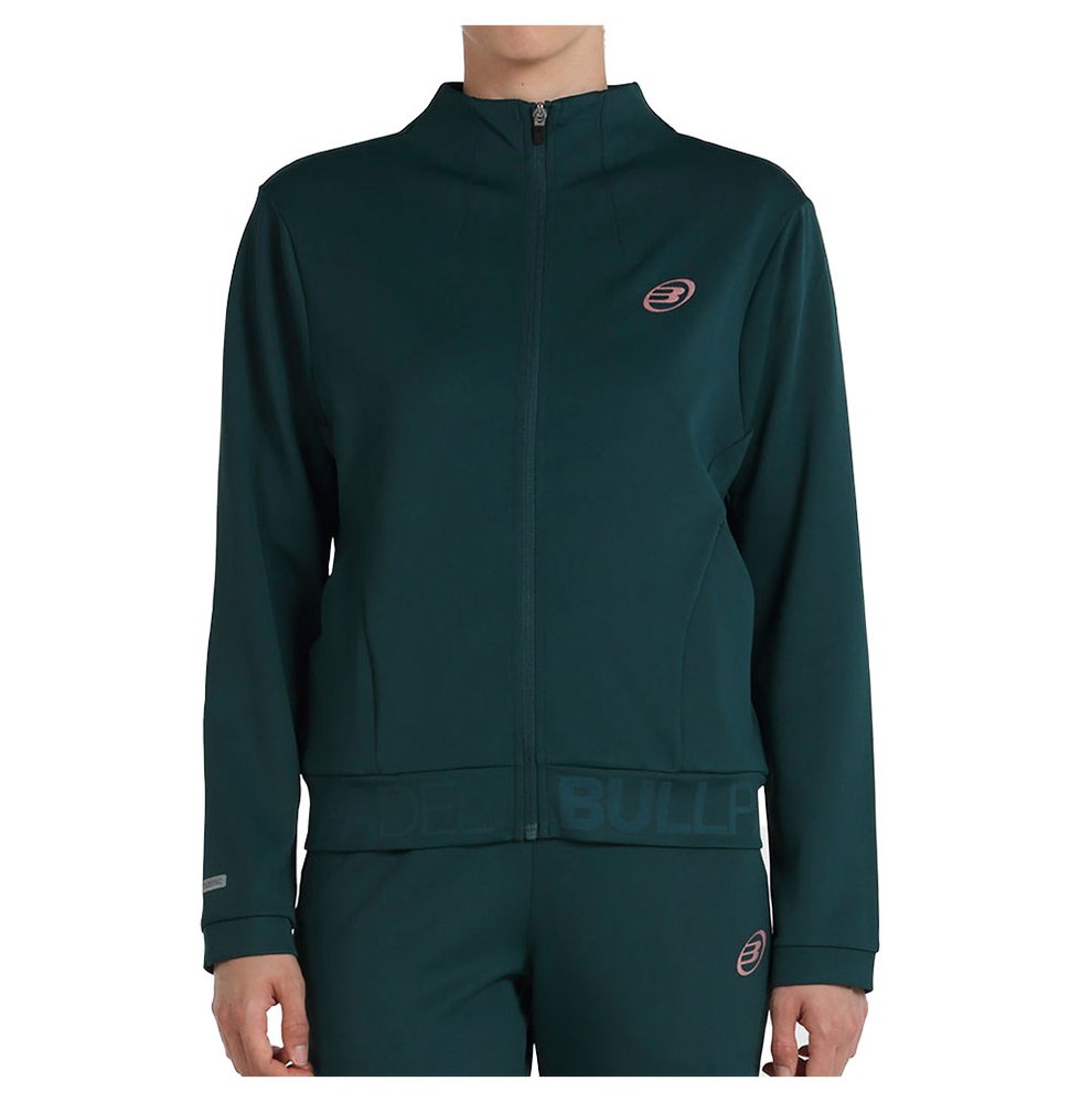 Bullpadel Icaco G Full Zip Sweatshirt Grün M Frau von Bullpadel