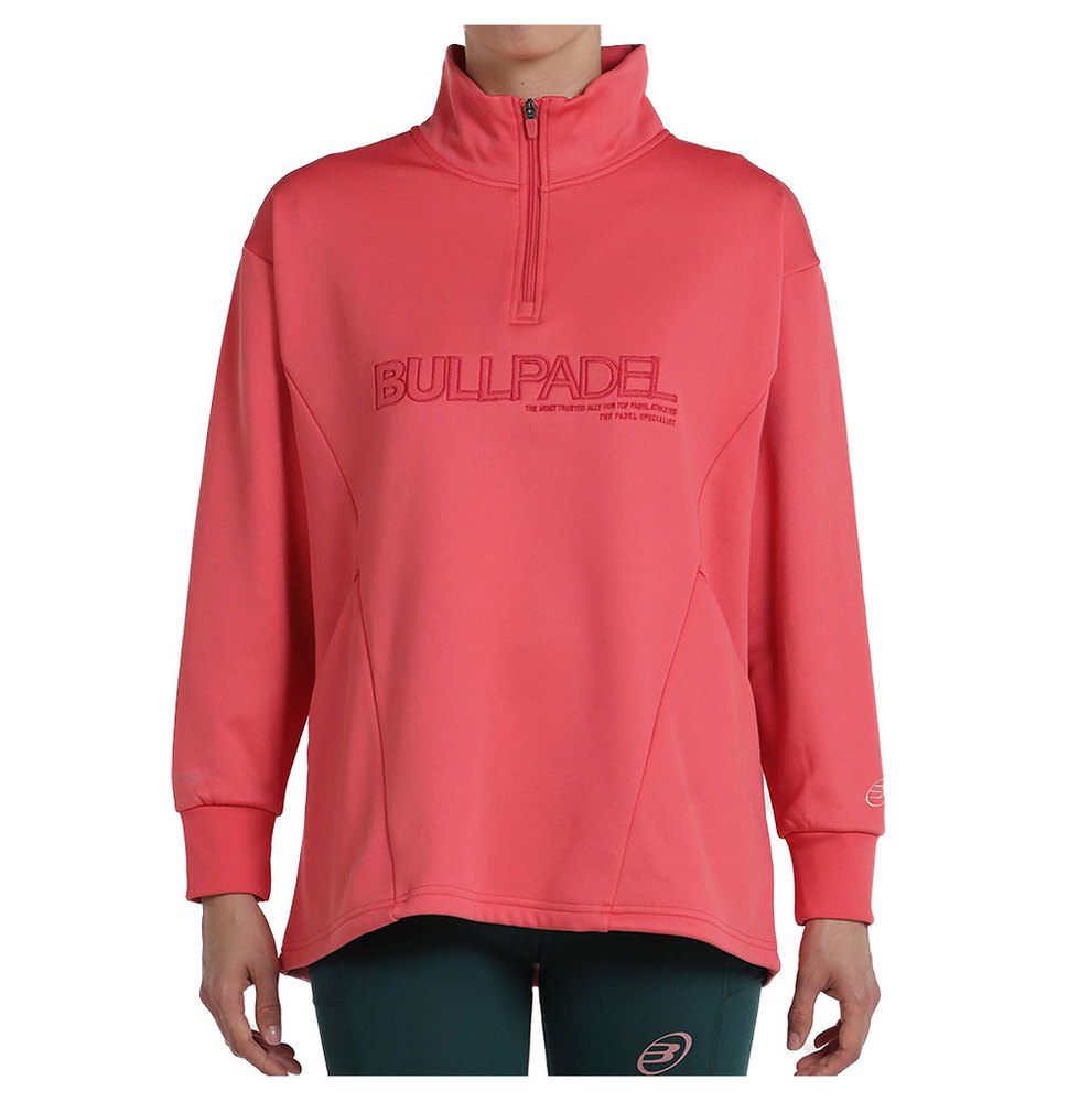Bullpadel Inane Half Zip Sweatshirt Rot XL Frau von Bullpadel